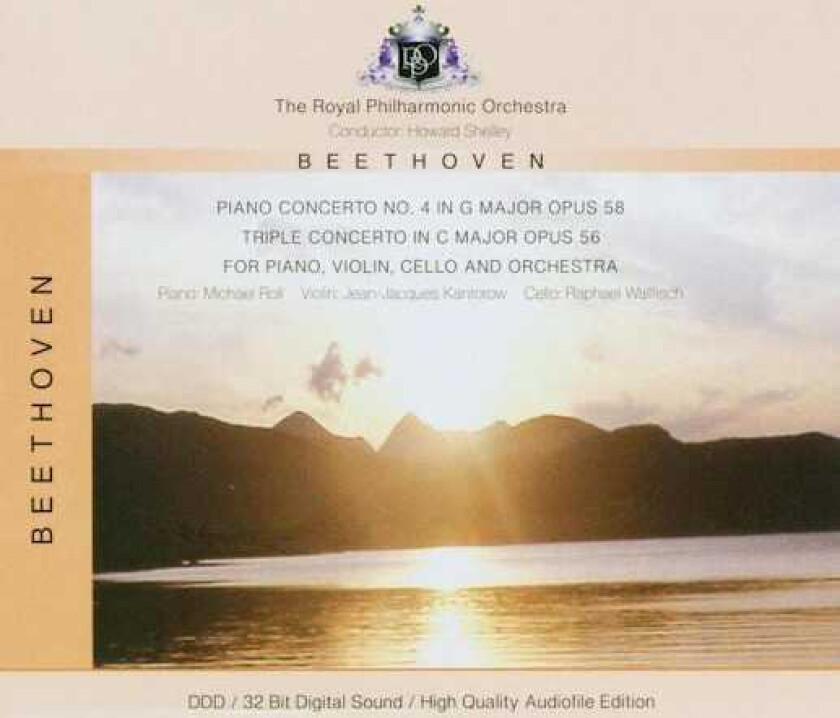 Royal Philharmonic Orchestra  Beethoven: Klavierkonzert 4+Triple  CD