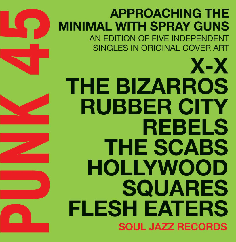 Diverse Punk, Diverse Artister Punk 45 Rsd 2018 LP/Vinyl