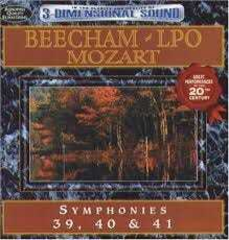 Mozart Symphony No. 39/40/41 CD