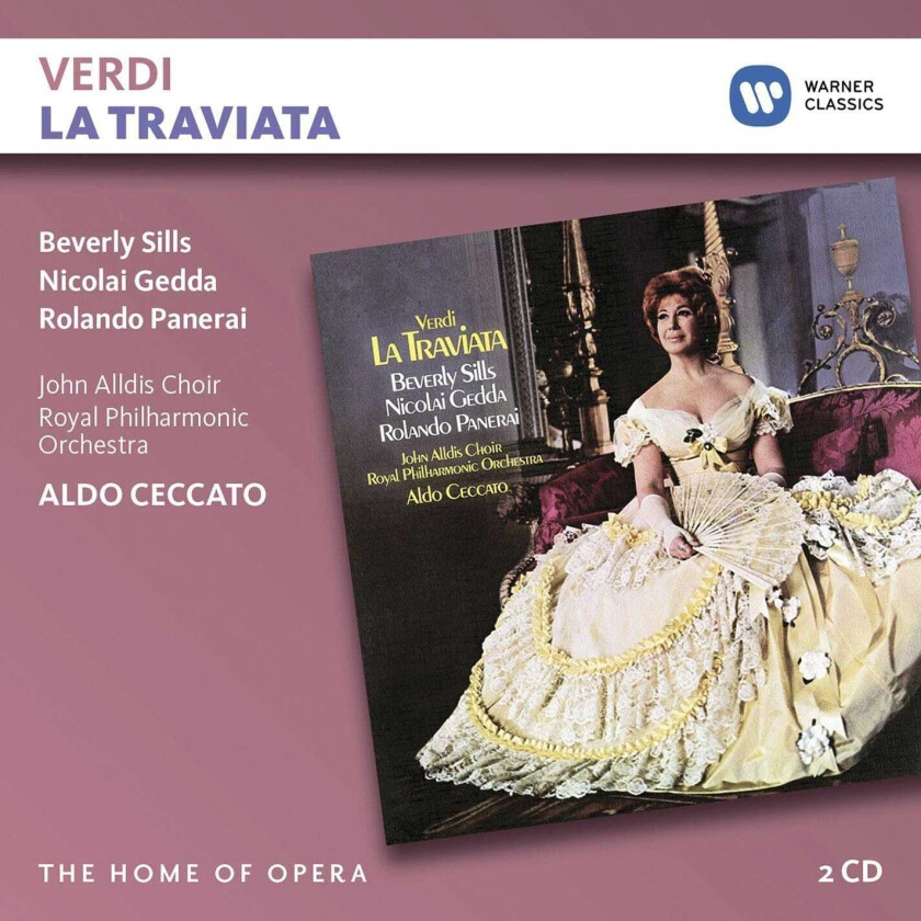 Beverly Sills, Opera, John Alldis Choir, Royal Philharmonic Orchestra, Aldo Ceccato, Nicolai Gedda, Rolando Panerai Verdi: La Traviata CD