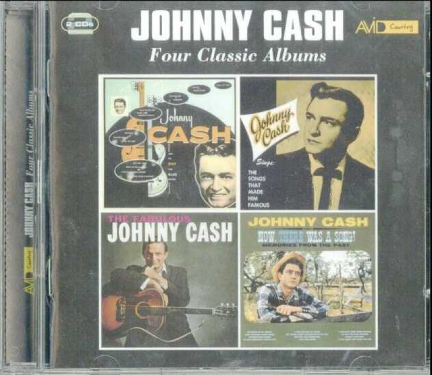 Johnny Cash  Four Classic Albums  CD