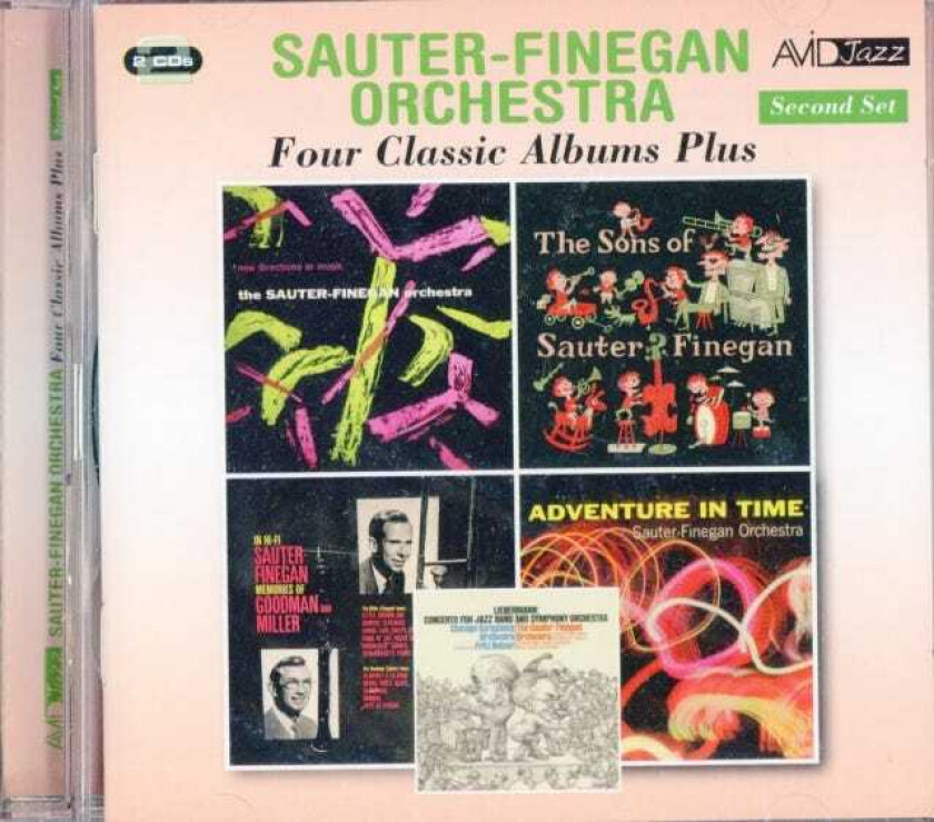 SauterFinegan Orchestra Four Classic Albums Plus CD