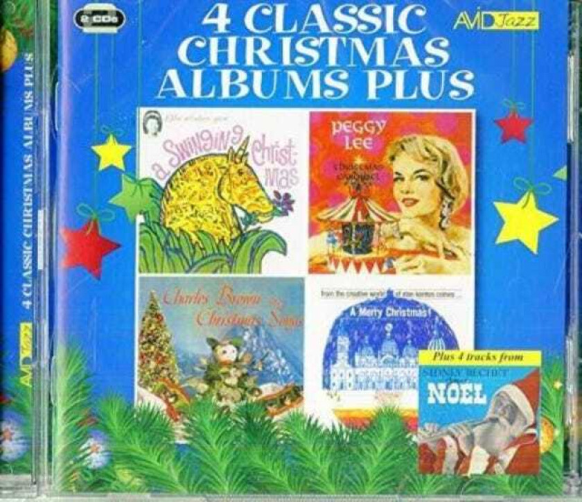 Diverse Jul, Diverse Jazz Four Classic Christmas Albums Plus CD