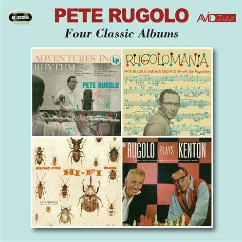 Pete Rugolo Rugolo Four Classical Albums CD