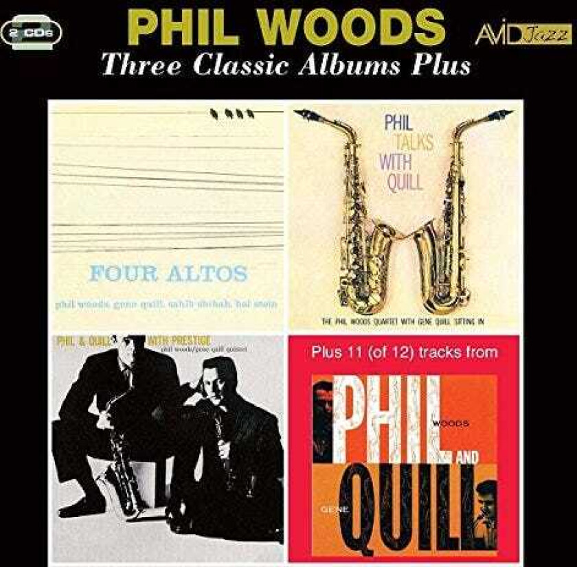 Phil Woods  Three Classic Albums Plus  CD