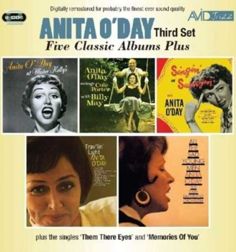 Anita O'Day Five Classic Albums Plus CD