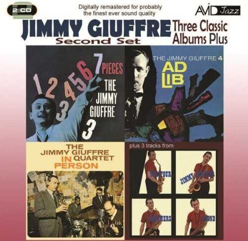 Jimmy Giuffre Three Classic Albums CD