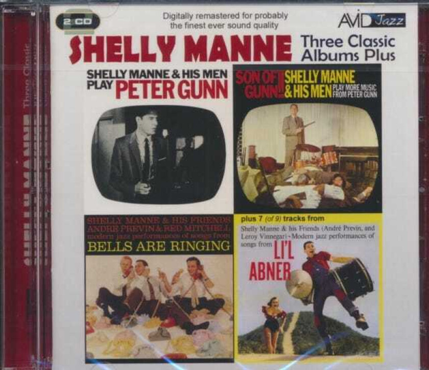 Shelly Manne Three Classic Albums Plus CD