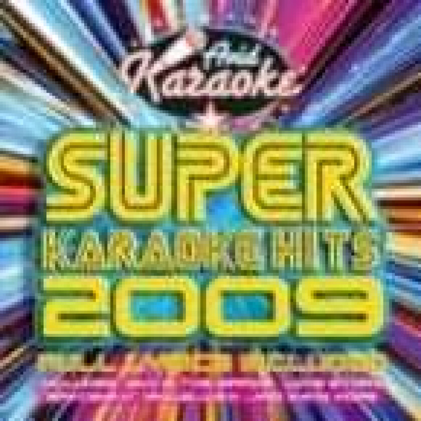 Diverse Karaoke Super Karaoke Hits 2009 CD
