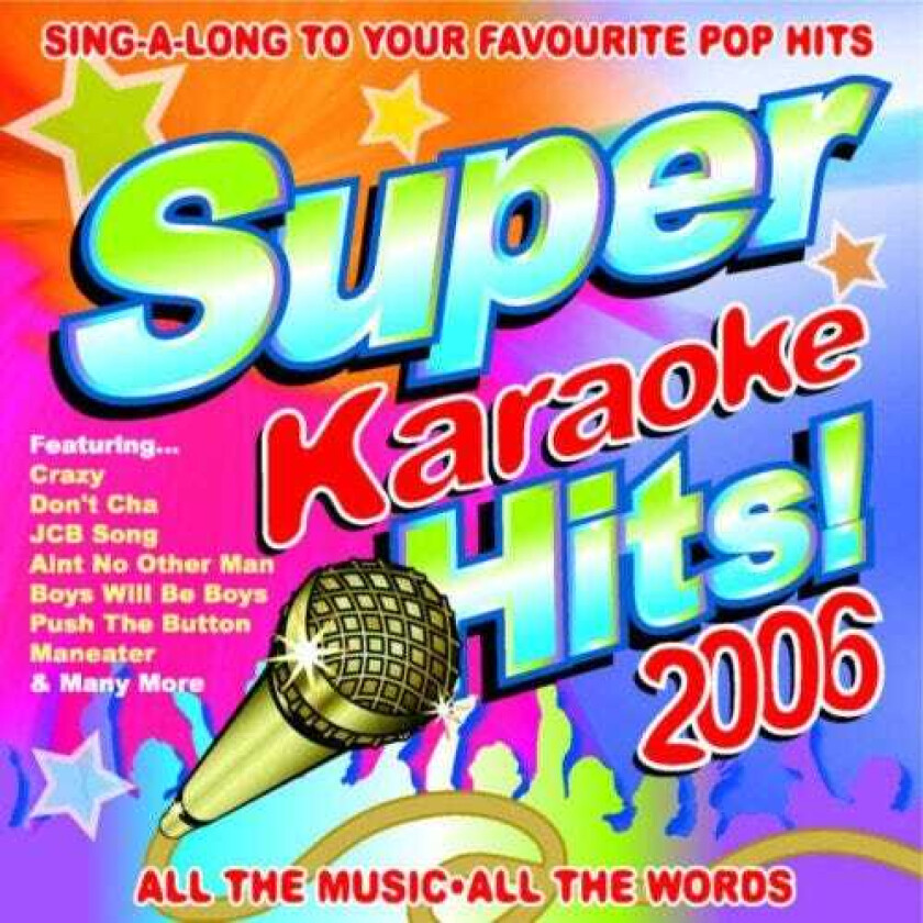 Diverse Karaoke Super Karaoke Hits 2006 CD