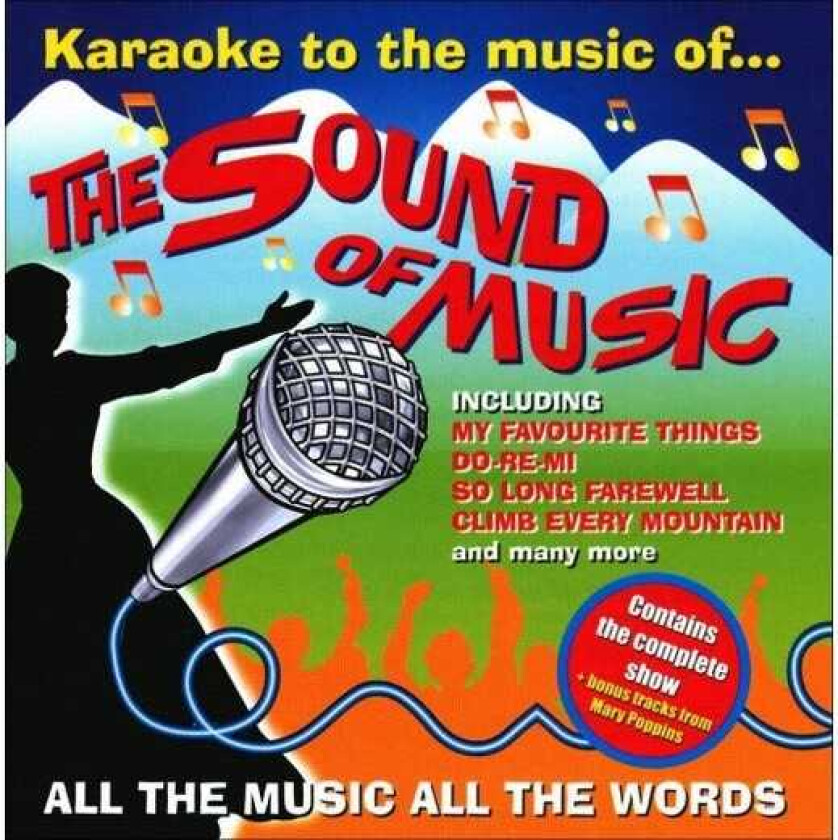 Diverse Karaoke Karaoke To Sound Of Music CD