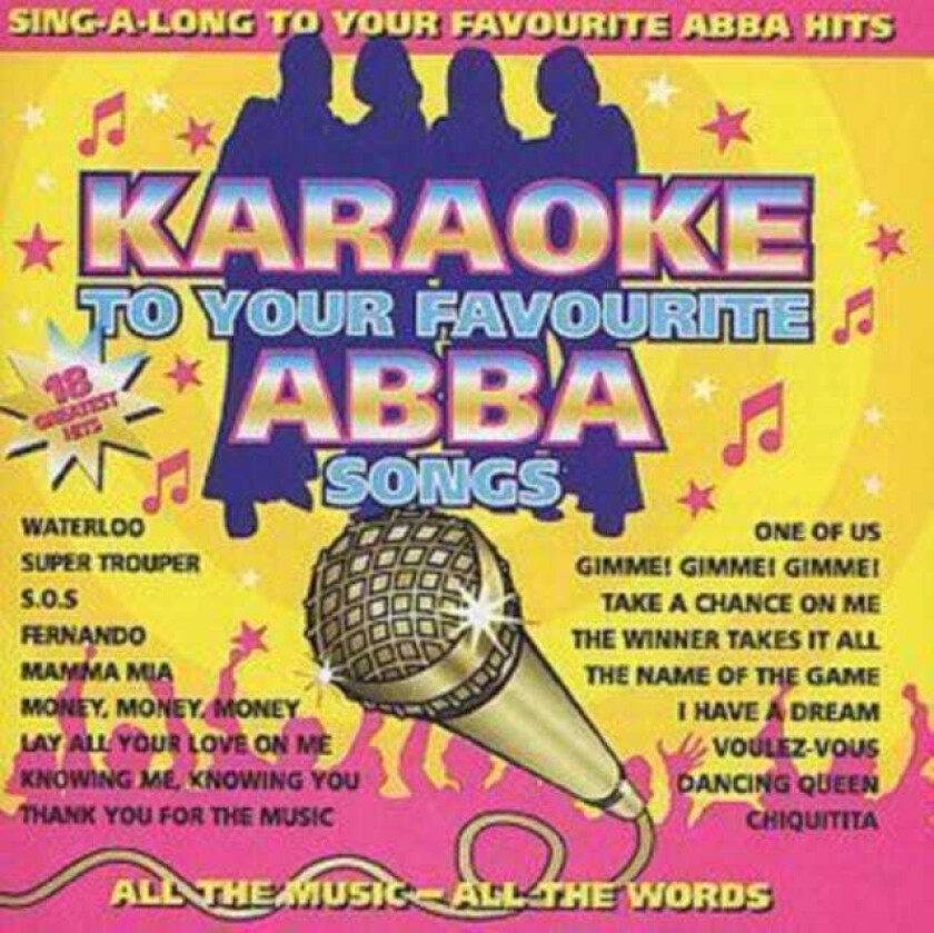 Diverse Karaoke Abba Karaoke CD