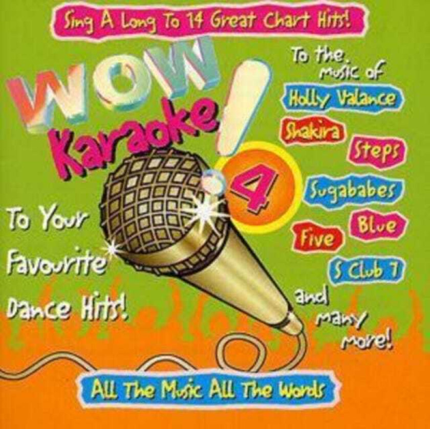 Diverse Karaoke Wow! Lets Karaoke Vol 4 CD