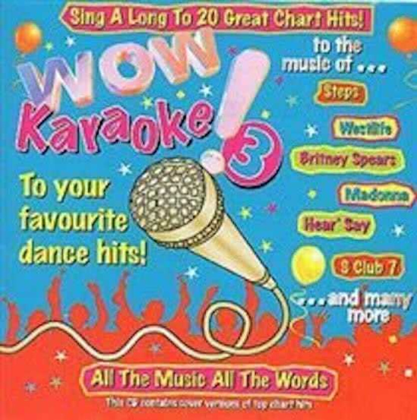 Diverse Karaoke Wow! Karaoke Vol 3 CD