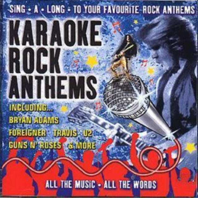 Diverse Karaoke Karaoke Rock Anthems CD