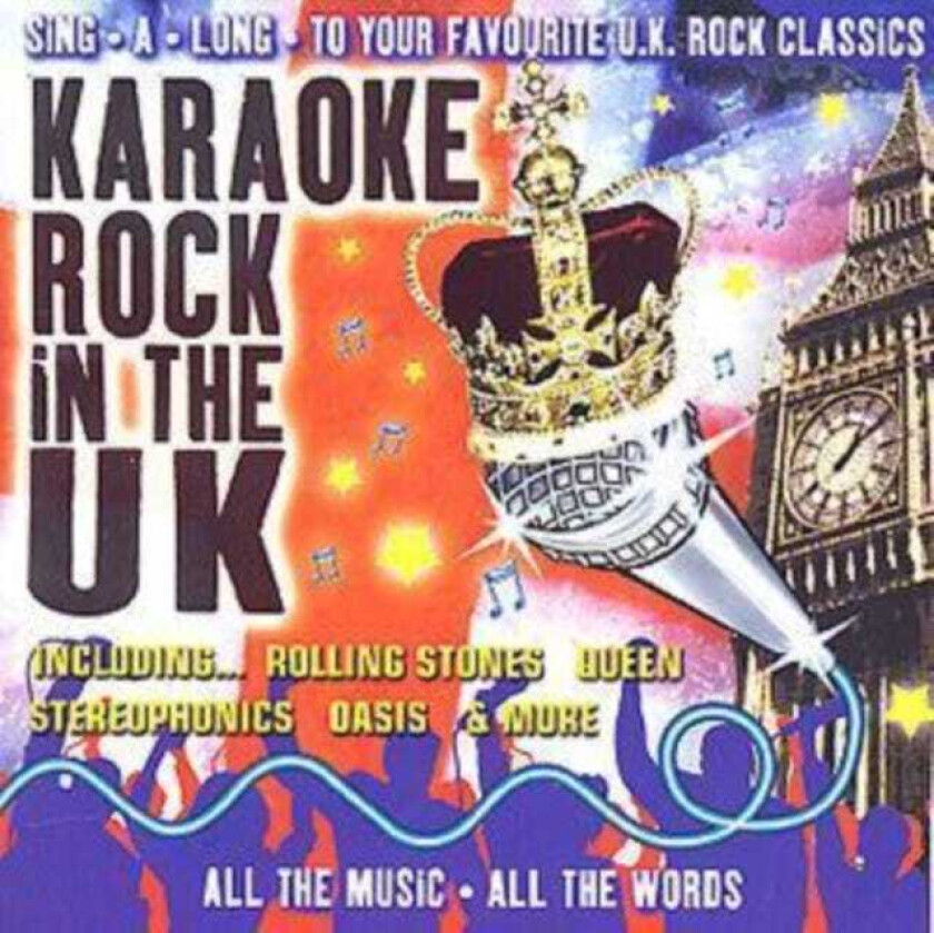 Diverse Karaoke Karaoke Rock In The Uk CD
