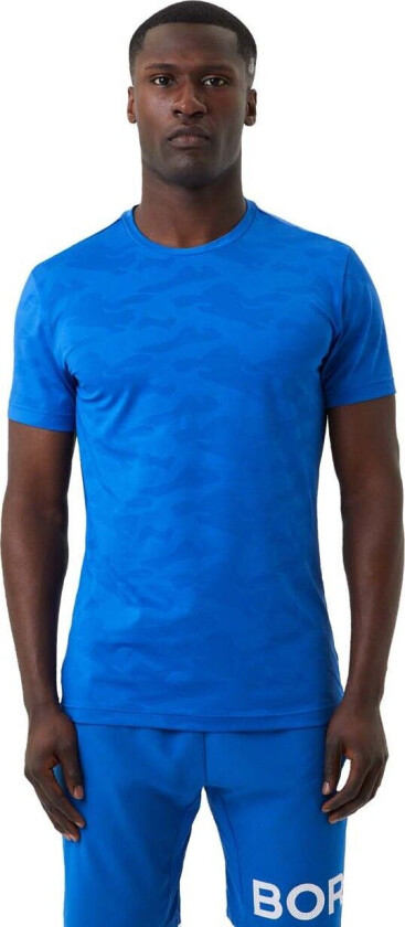 Men's Borg Performance T-Shirt S, Nautical Blue