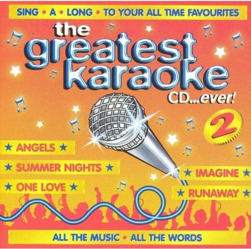 Diverse Karaoke Greatest Karaoke Cd Ever! Vol.2 CD