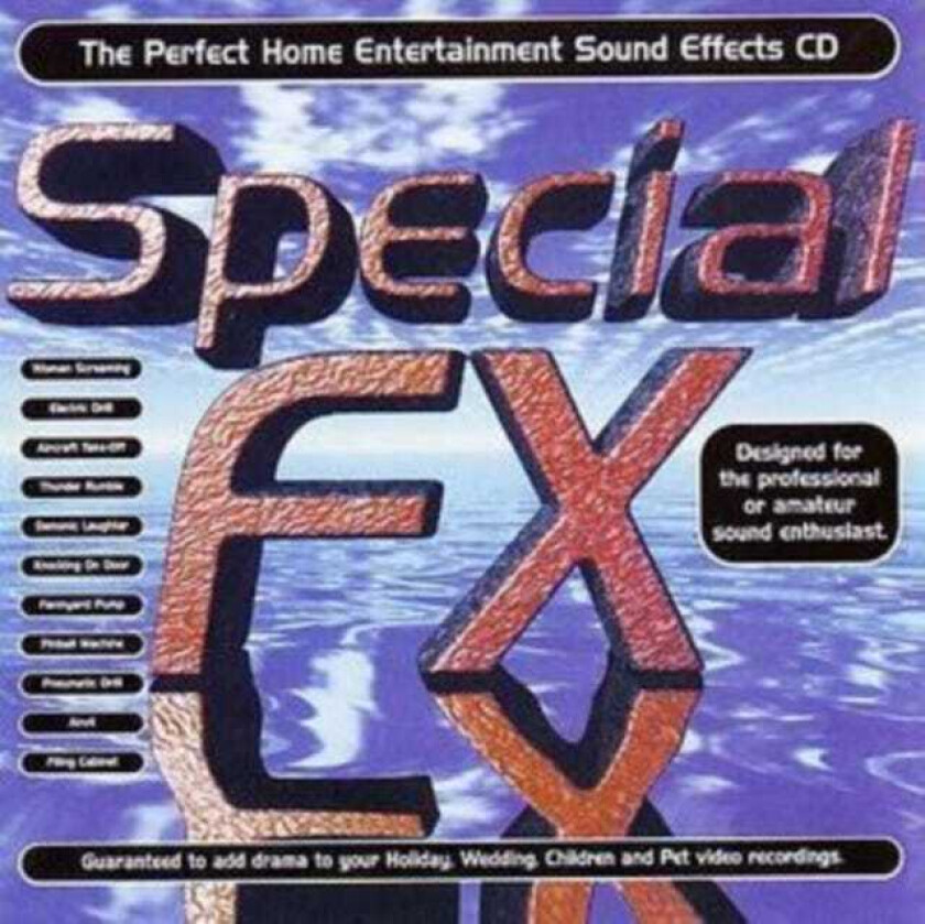 Diverse Sound Effects Spec. Fx Vol.1 CD