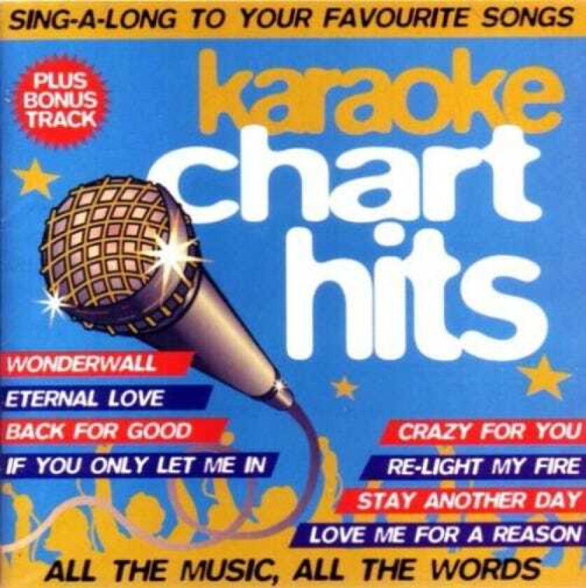 Diverse Karaoke  Karaoke Chart Hits  CD