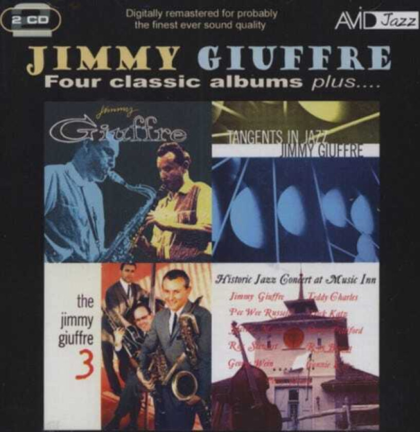 Jimmy Giuffre  Four Classic Albums  CD