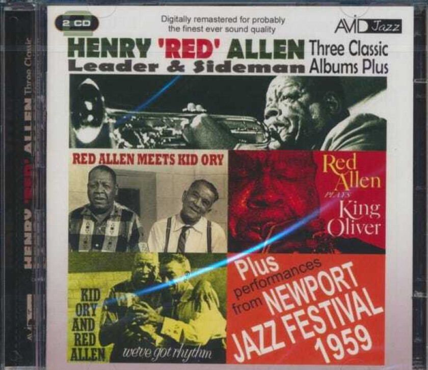 Henry "Red" Allen  Allen  Three Classic Albums P  CD