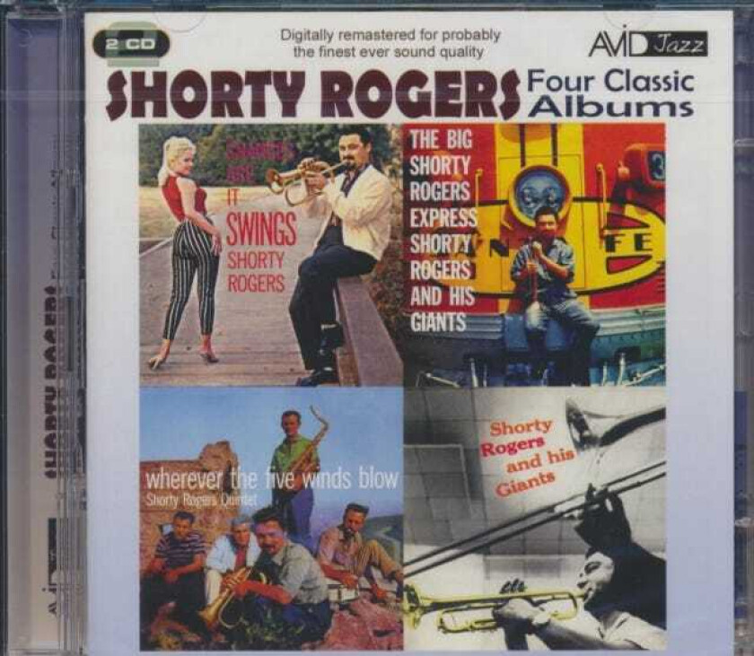 Shorty Rogers Four Classic Albums CD