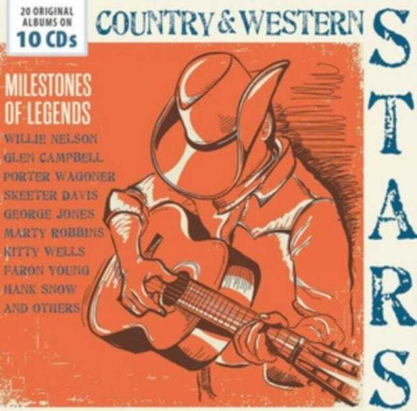 Diverse Country  Country & Western Stars  Milestones Of Legends  CD