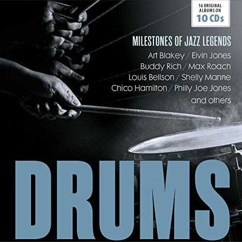 Diverse Jazz Drums Milestones Of Legends CD