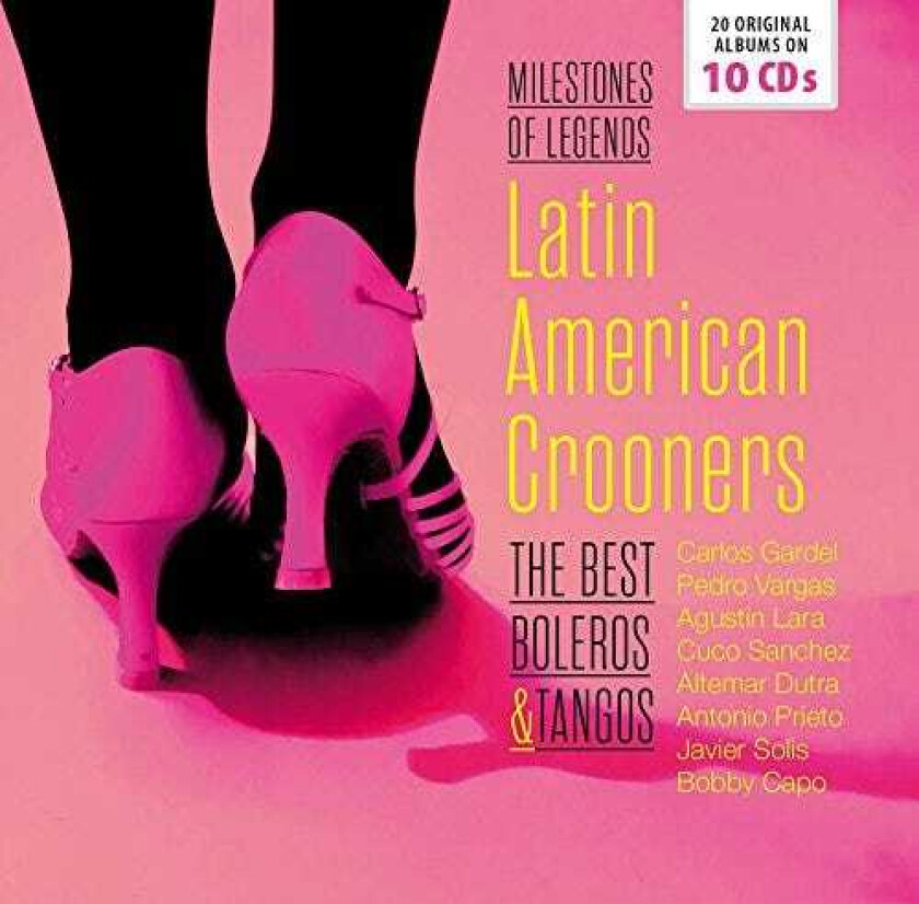 Diverse World Music Latin American Crooners The Best Boleros & Tango CD