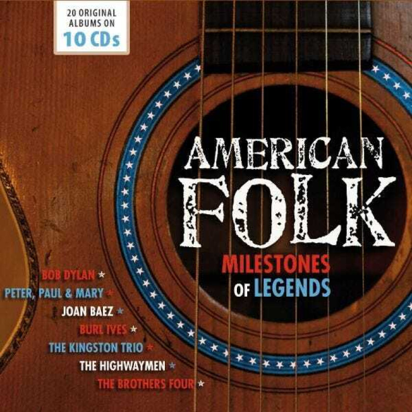 Diverse Artister American Folk Milestones Of Legends CD