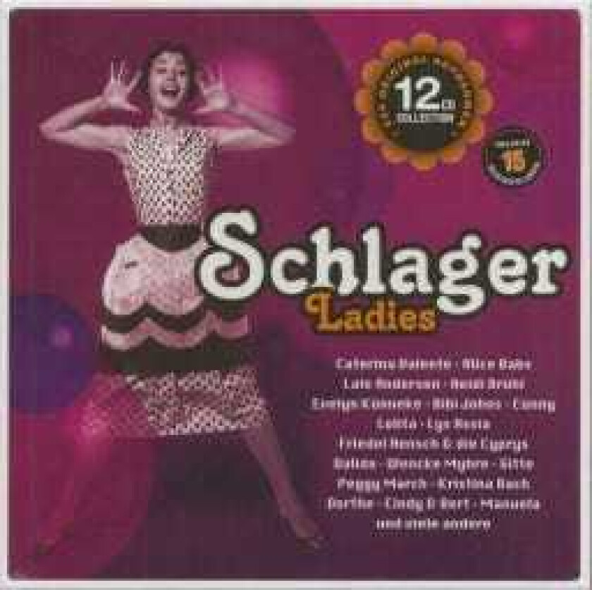 Diverse Artister  Schlager Ladies (Pizzabox)  CD