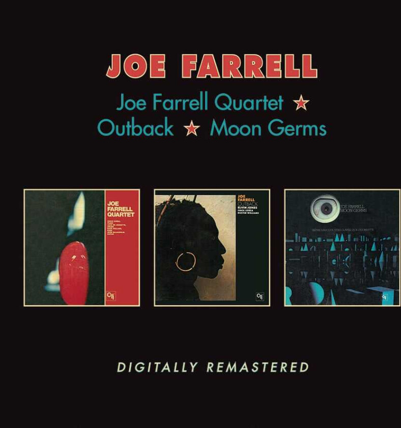 Joe Farrell  Joe Farrell Quartet/Outback/Moon Germs  CD