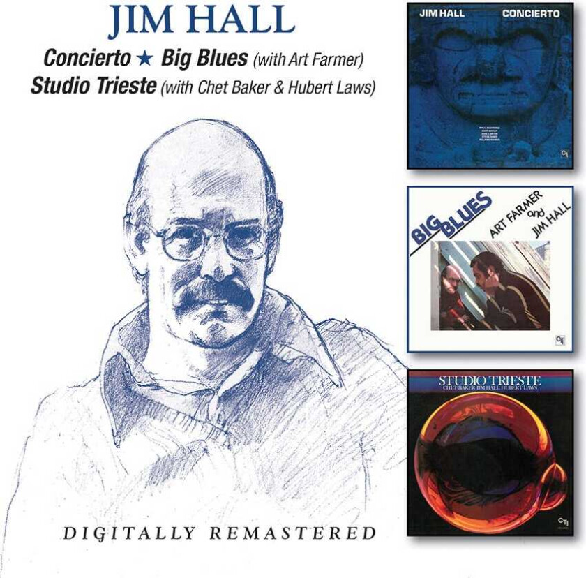 Jim Hall  Concierto/Big Blues/Studio Trieste  CD