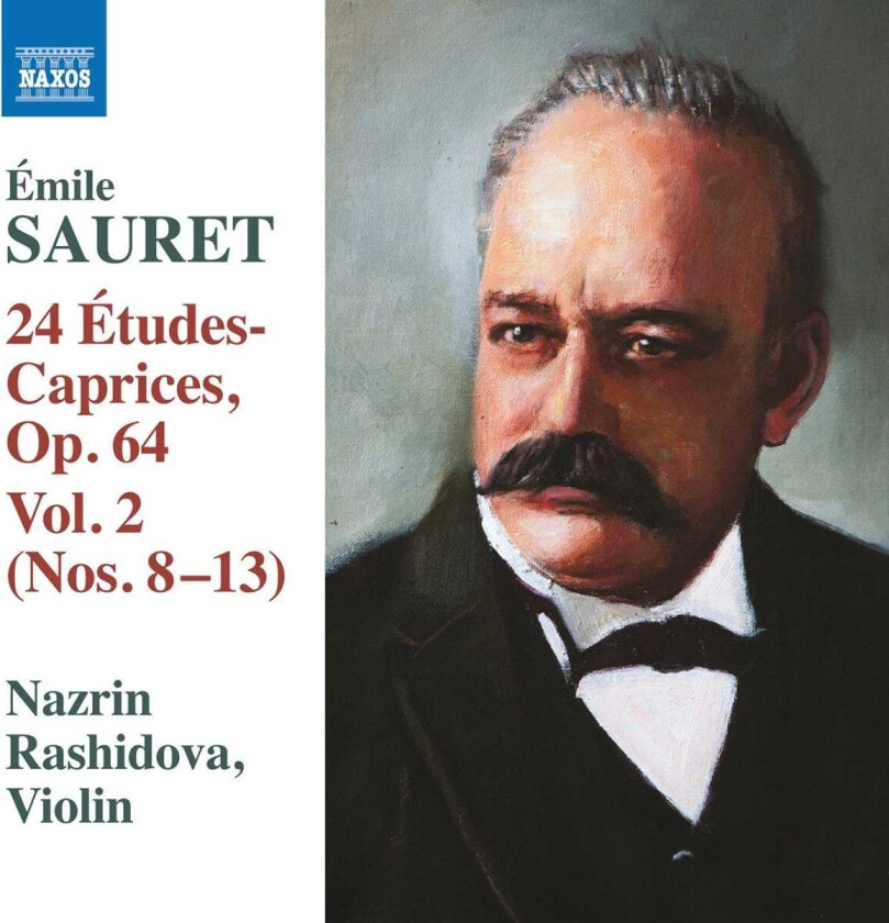 Emile Sauret, Nazrin Rashidova Sauret: 24 ÉtudesCaprices Op. 64, Vol. 2 CD