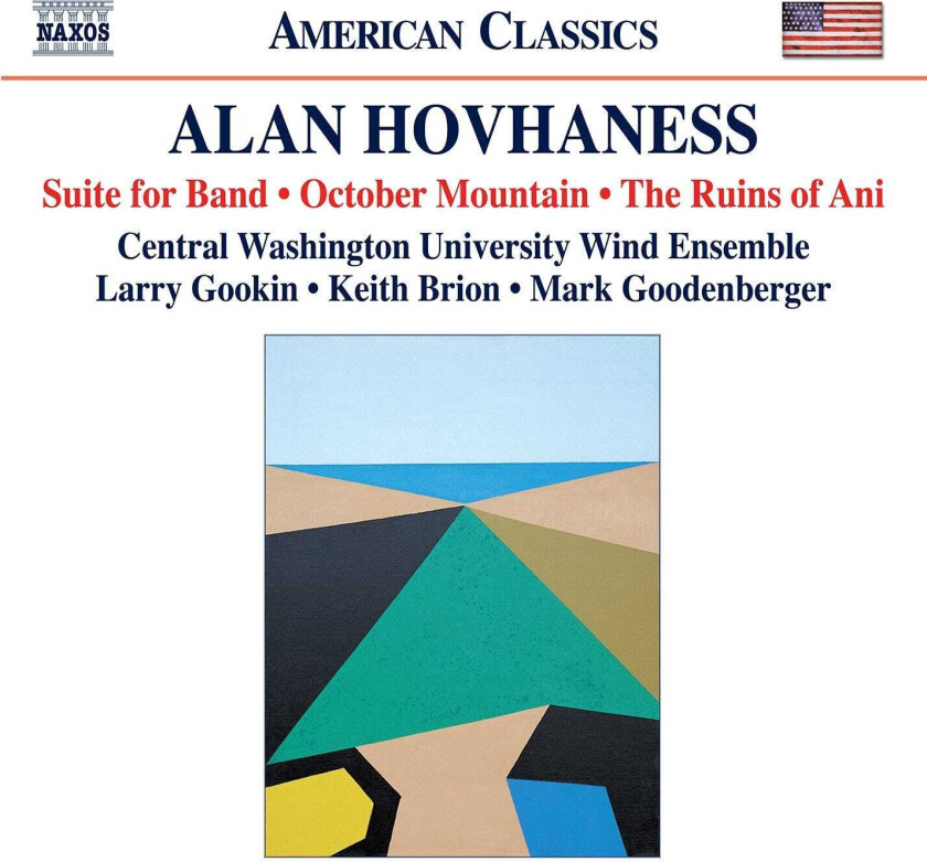 Alan Hovhaness, Central Washington University Wind Ensemble Hovhannes: Suite For Band, October Mountain The Ruins Of Ani CD