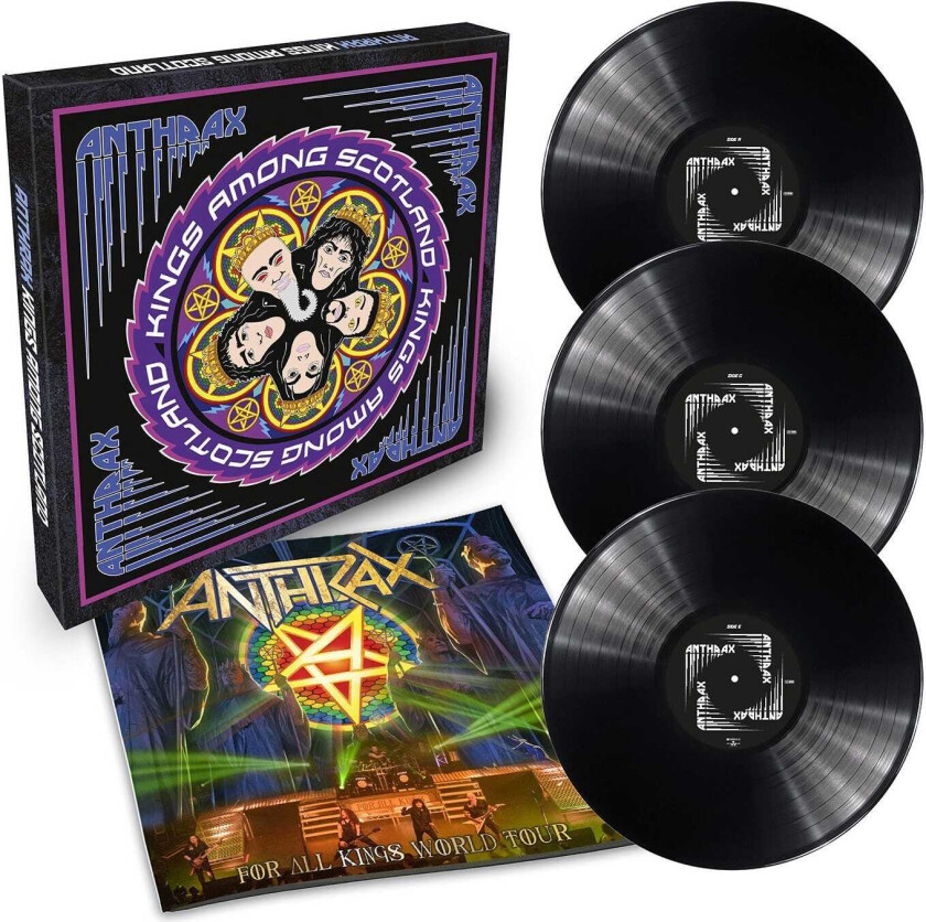 Anthrax Kings Among Scotland Box Set LP/Vinyl