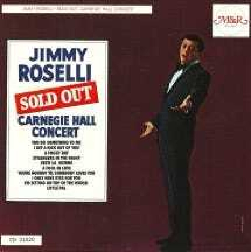 Jimmy Roselli  Sold Out: Carnegie Hall  CD