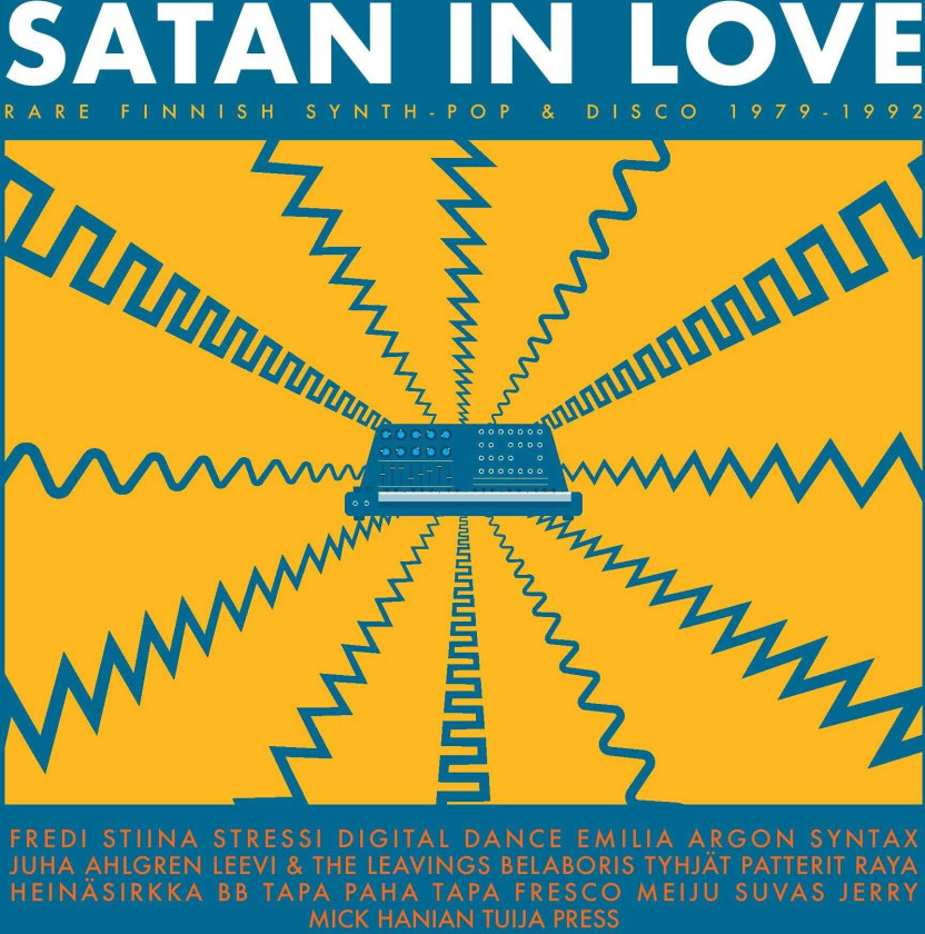 Diverse Artister Satan In Love Rare Finnish SynthPop & Disco 19791992 LP/Vinyl
