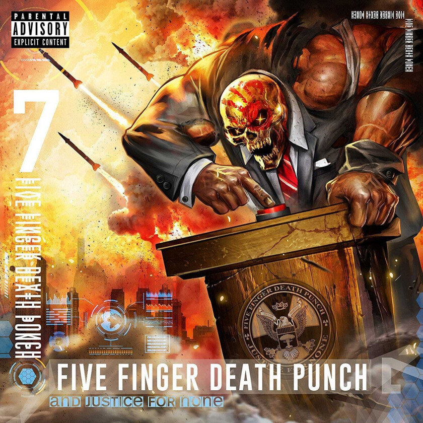 Five Finger Death Punch And Justice For None CD