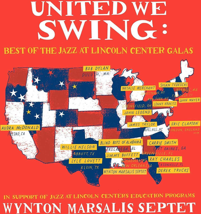 Wynton Marsalis, Wynton Marsalis Septet United We Swing! Best Of The Jazz At Lincoln Center Galas LP/Vinyl