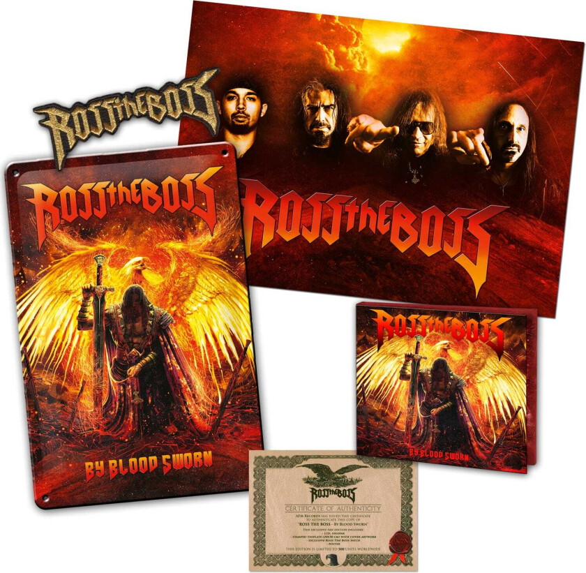 Ross The Boss By Blood Sworn Limited Deluxe Box CD