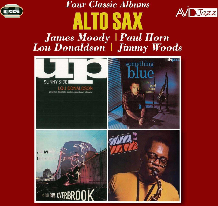 Diverse Jazz Alto Sax Four Classic Albums CD