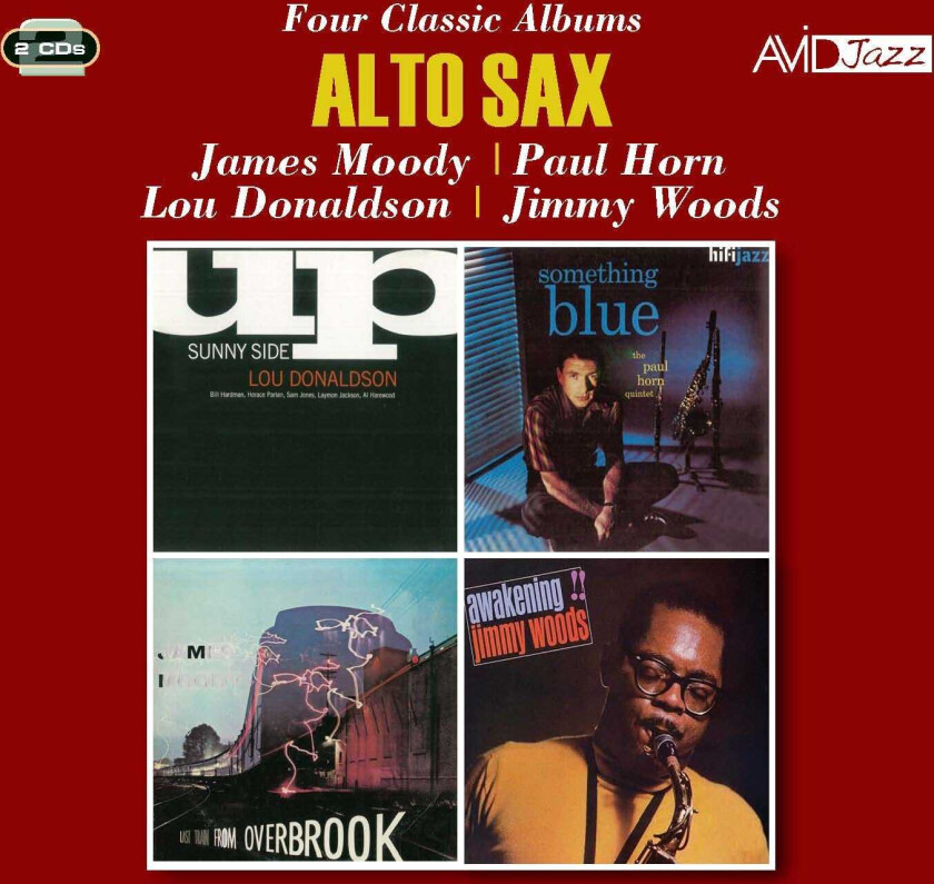 Diverse Jazz  Alto Sax  Four Classic Albums  CD