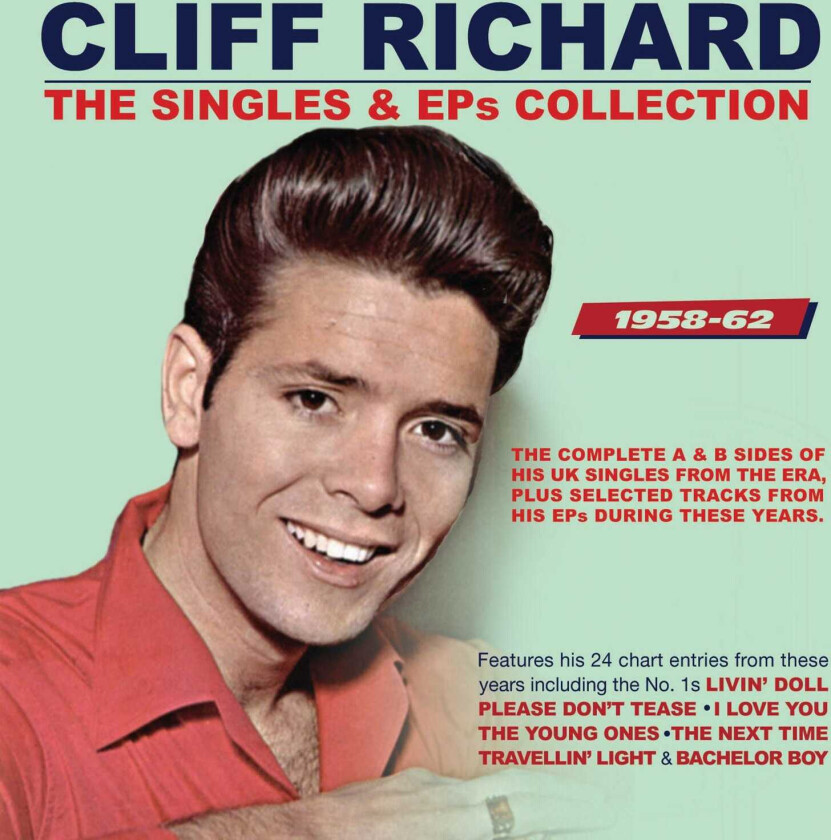 Cliff Richard  The Singles & Eps Collection 195862  CD