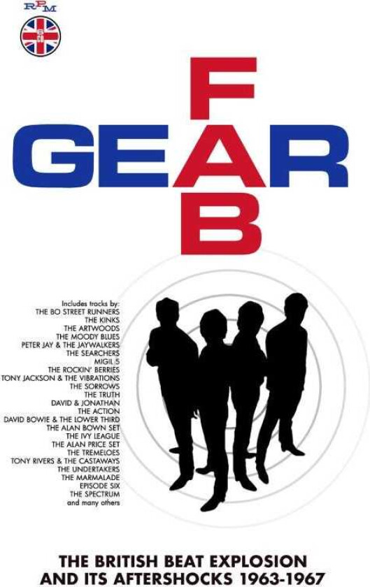 Diverse Rock, Diverse Pop, Diverse Artister Fab Gir The British Beat Explosion And Its Aftershocks CD