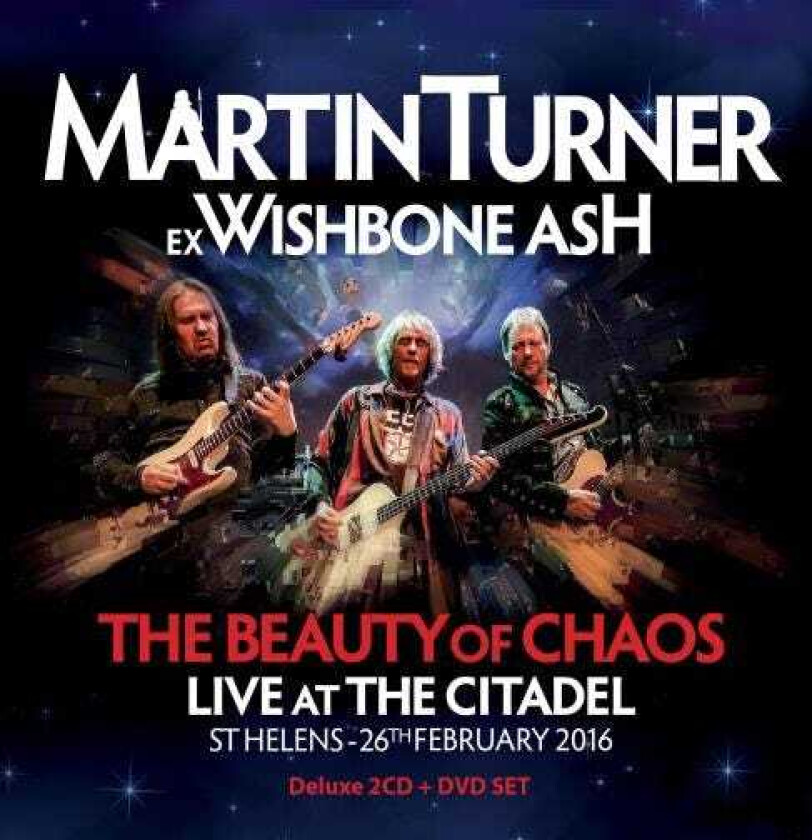 Martin Turner  The Beauty Of Chaos: Live At The Citadel, St. Helens 26th February 2016  CD