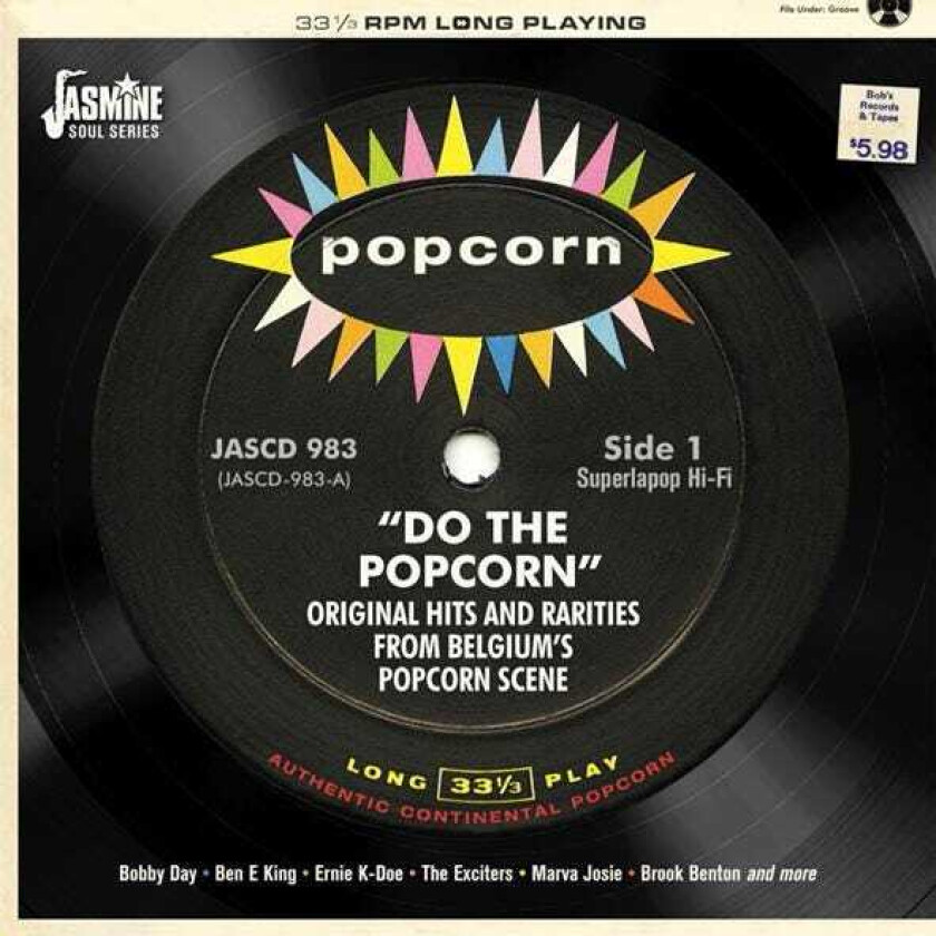 Diverse Artister Do The Popcorn: Original Hits And Rarities From Belgium's Popcorn Scene CD