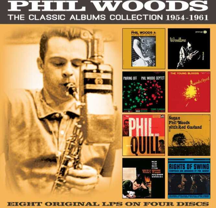 Phil Woods Classic Albums Collection: 19541961 CD