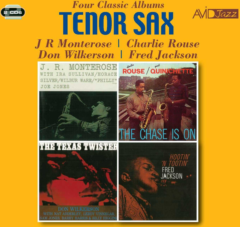 Diverse Jazz Tenor Sax Four Classic Albums CD